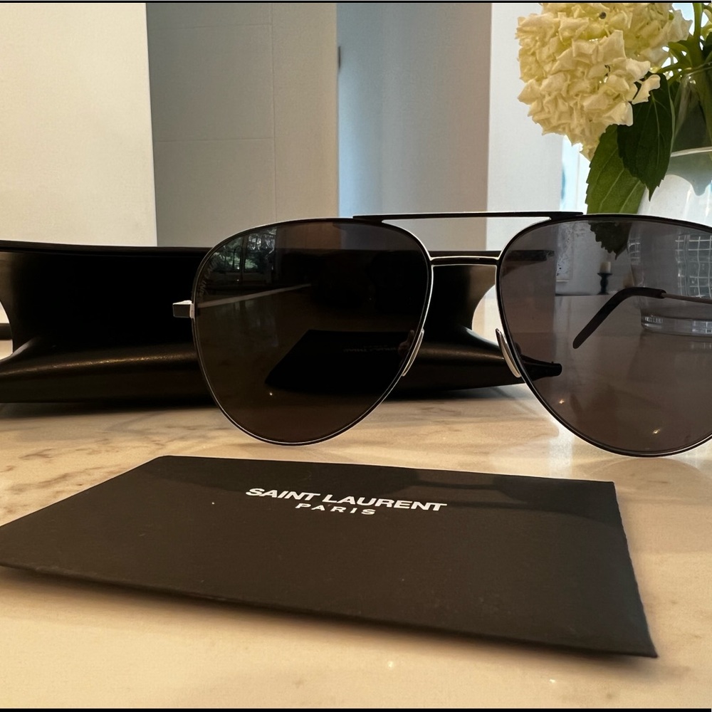 Saint Laurent Aviator Sunglasses